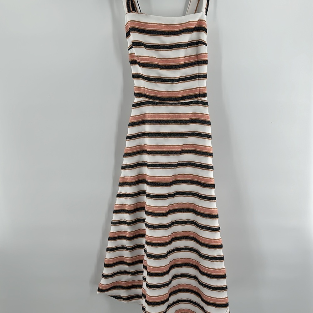Hutch Tiffany Striped Jacquard Dress 2 - Picture 3 of 8